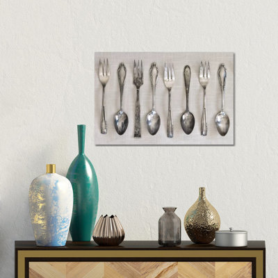 Antique Collection II 1 Piece Wall Art on Canvas