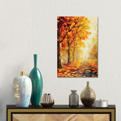 Symbols Of Autumn - Wall Art Print - Framed Canvas