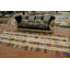 Tapis de couloir géométrique en laine Kilim