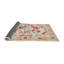 Tapis contemporain rouge / orange-858989783