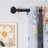 Jacarion Adjustable Overall Width x 1'' Diameter Single Curtain Rod-947457406-947457400