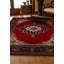 Tapis rouge en coton imprimé chenille Guria-844336508