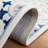 Cendy Micro-Loop Hand Tufted Wool/Cotton Floral Rug in Blue/Ivory-2099431444