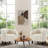 27”Wide Upholstered Solid Wood Barrel Accent Club Chair-946097478
