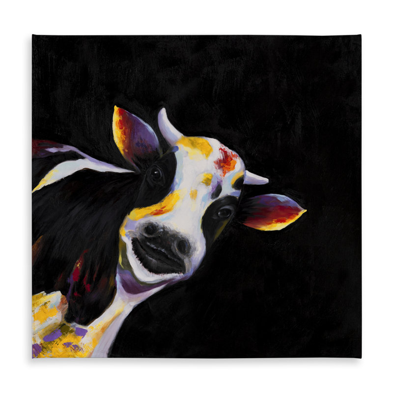 One funny cow Tablecloth - Indoor Outdoor Home Decor