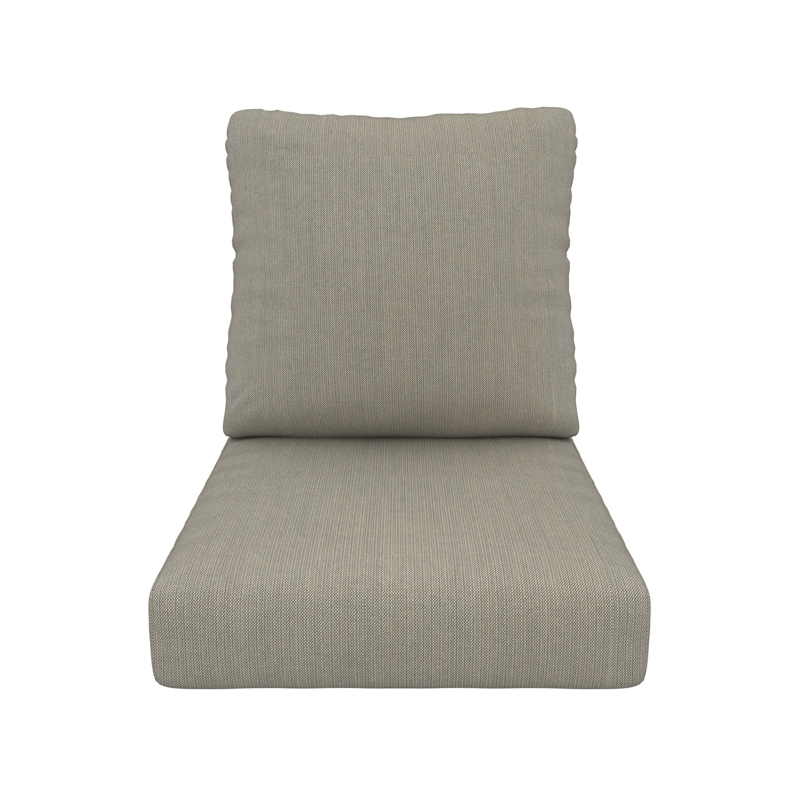 Amala 22" Sunbrella® Seat and Back Cushion, Spectrum Dove Sunbrella® Plainweave