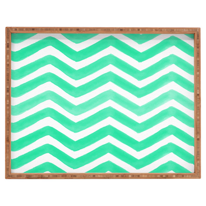 Plateau de table repose-pieds/café en poudre, Turquoise