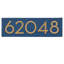 Plaque d’adresse murale sur 1 ligne flottante-41299922-41303794-41299826