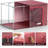 Sorbus Large Storage Box Foldable with Window & Handles 2 Pack-97649937