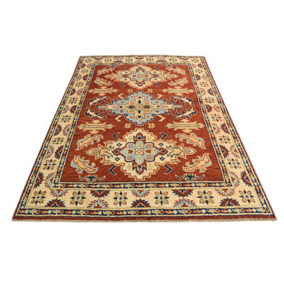 Tapis rouge rouille 5 x 8 Pascoe