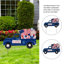 Camion 23,5 po en métal Americana - piquet / décoration murale 2-en-1