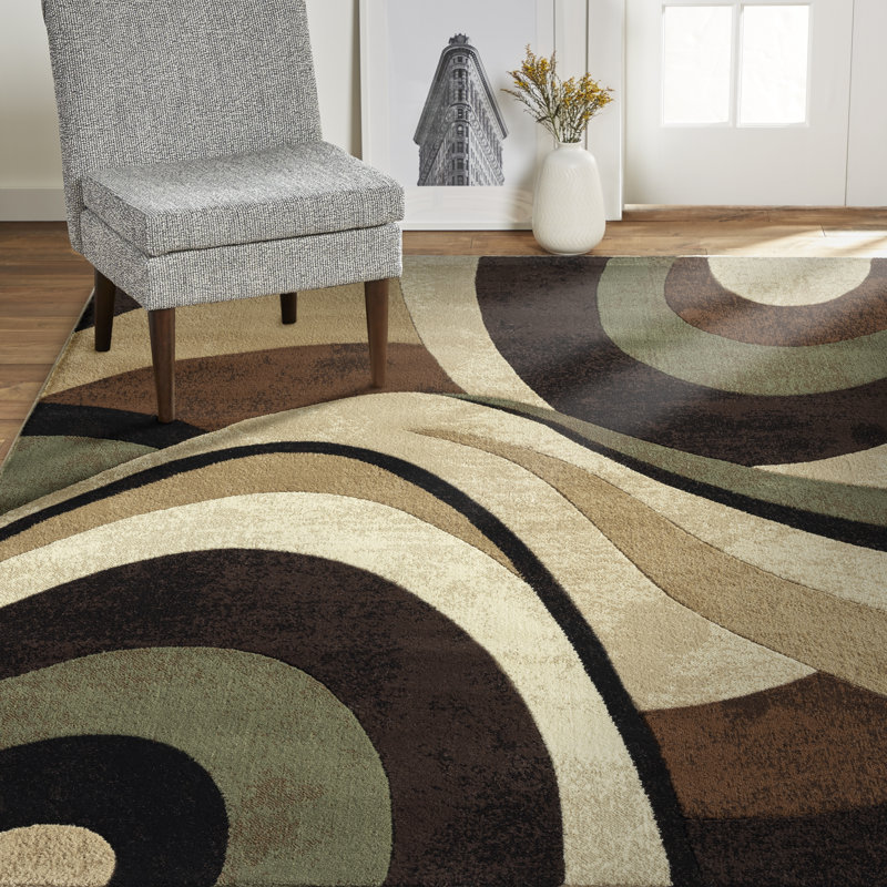Saidey Abstract Indoor Rug, Rectangle 9' x 12'1"