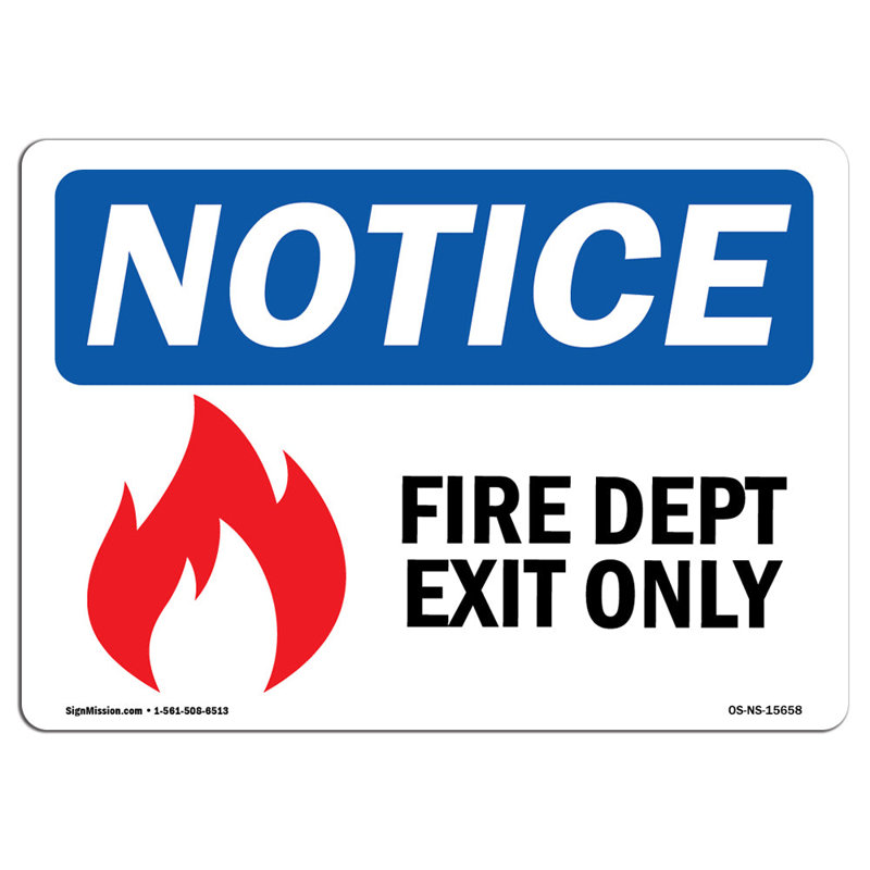 Notice Sign