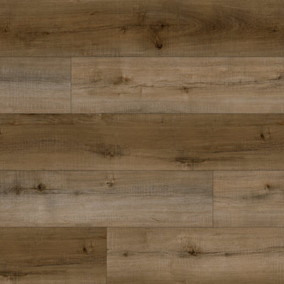 Plancher en vinyle de luxe à noyau rigide imperméable 7 po x 48 po 5 mm MSI Woodbay