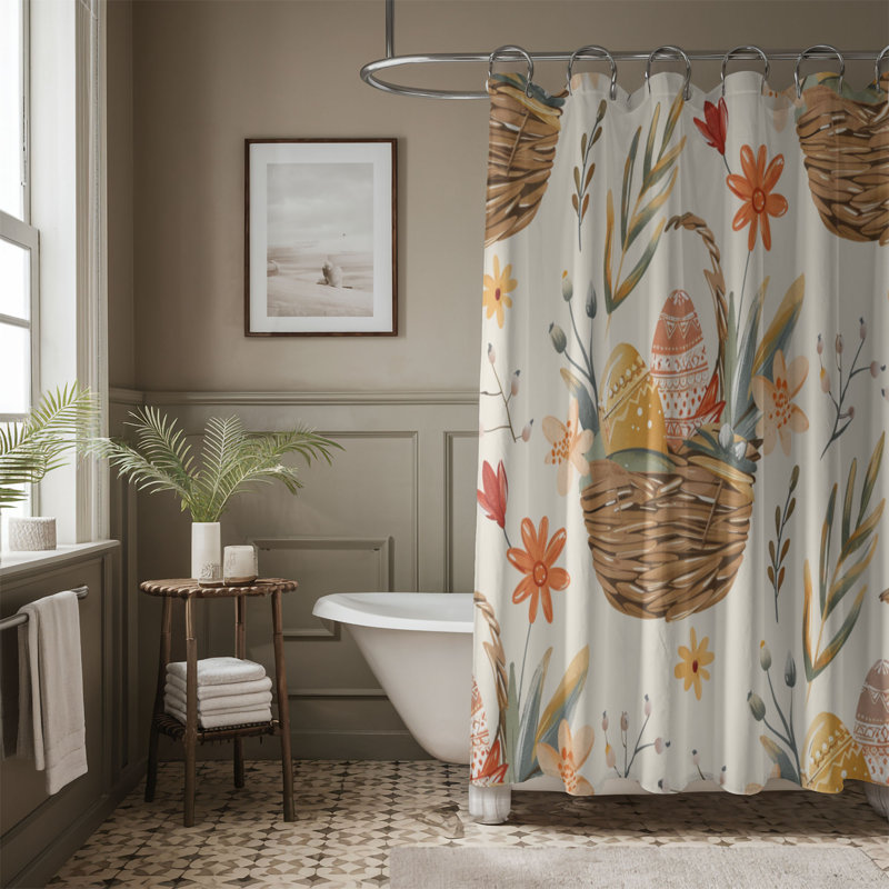 Boho Paper - Premium Shower Curtain, 74" H x 71" W