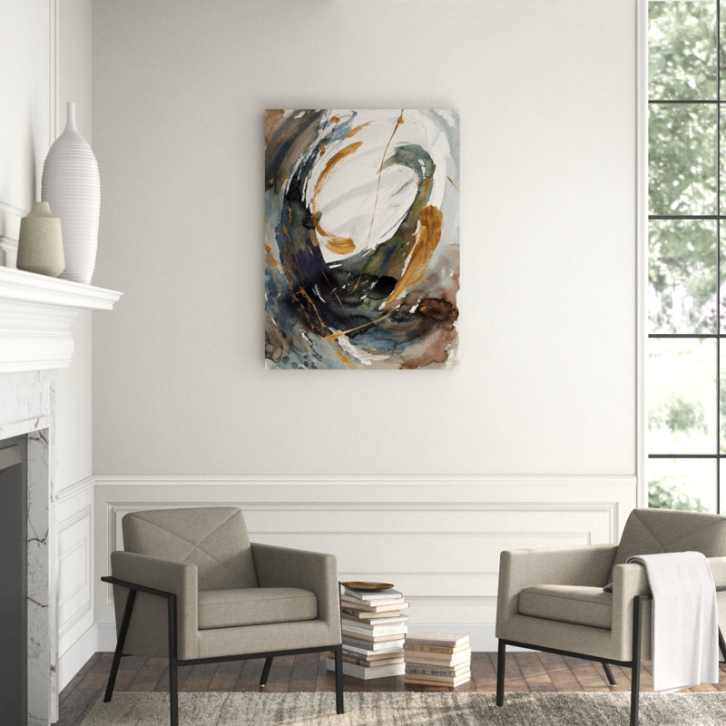 Stir About II Print by Sara Brown, 48" H x 36" W x 1.5" D