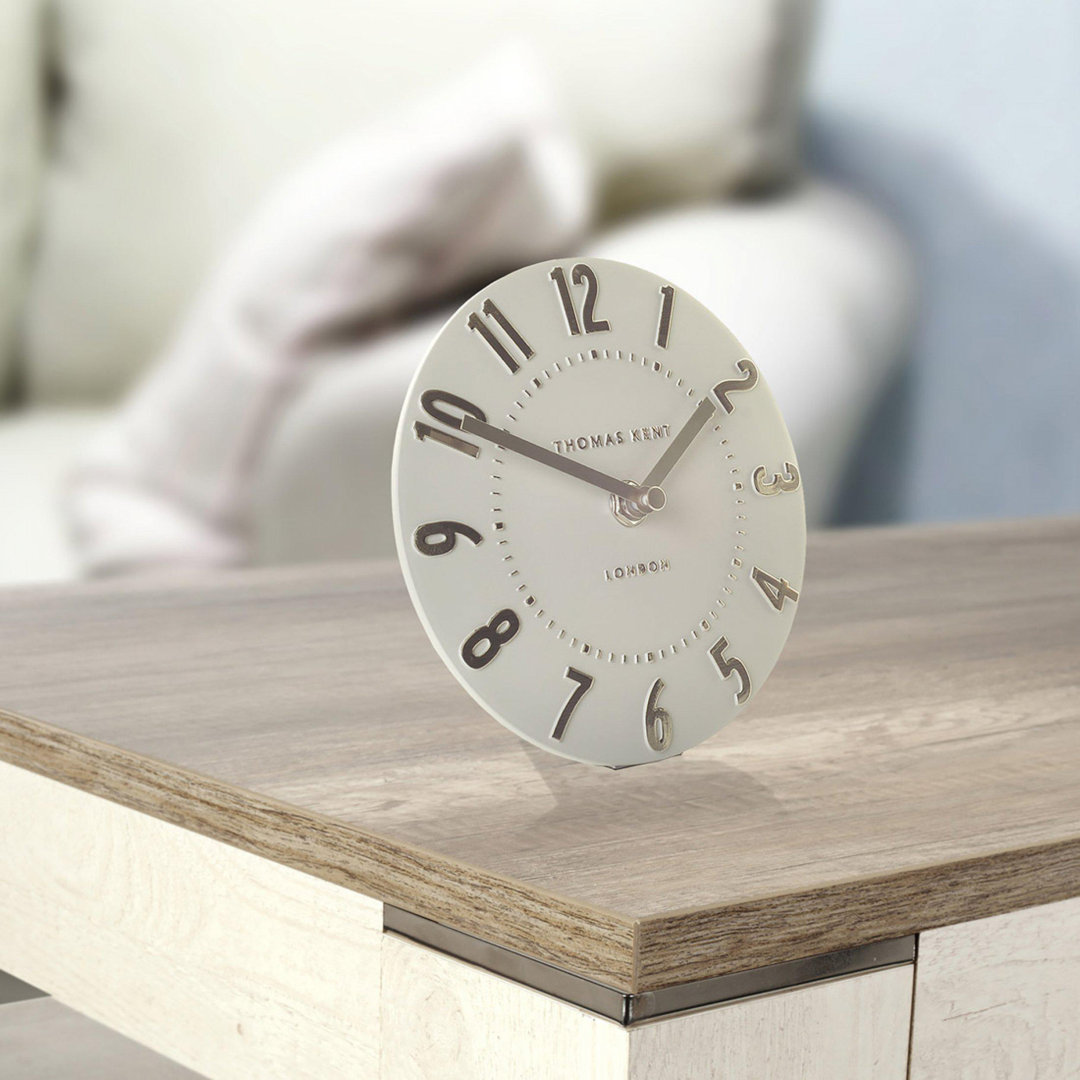 Mulberry Metal Quartz movement / Crystal Tabletop Clock