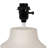 Stoneware Table Lamp with Linen Shade