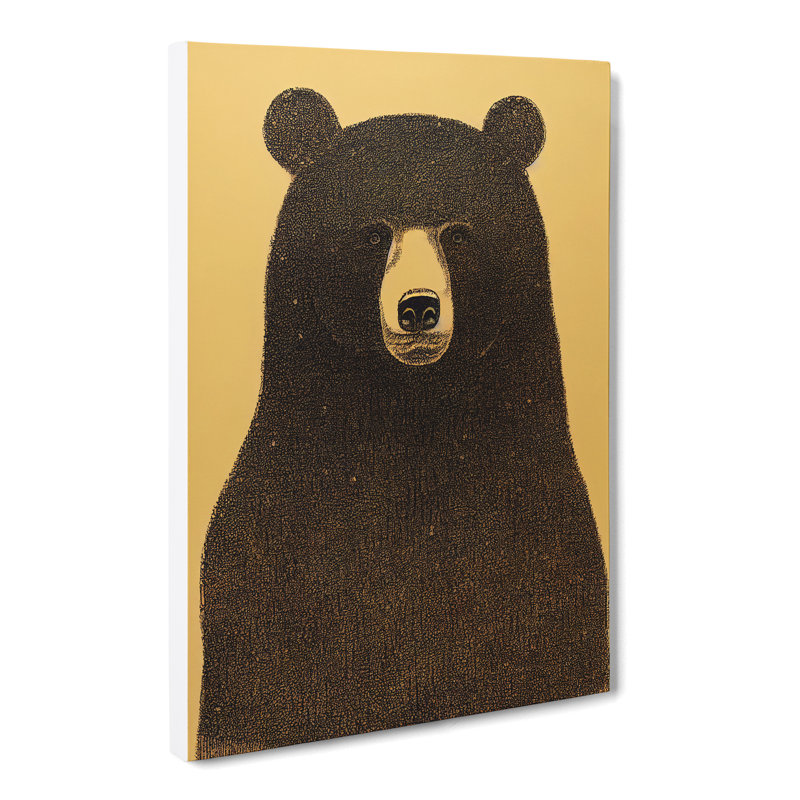 CAN-V0523-209X Bear Fantasy - Wrapped Canvas Print, 50cm H x 35cm W