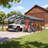 20 X 20 Ft Metal Carport, Heavy Duty Car Shelter With Reinforced Steel Braces & Galvanized Steel Roof & Frame-125426869