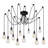 Beecroft 14 - Light Dimmable Tiered Chandelier