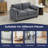 60.6'' Modular Loveseat Sofa-1122458205