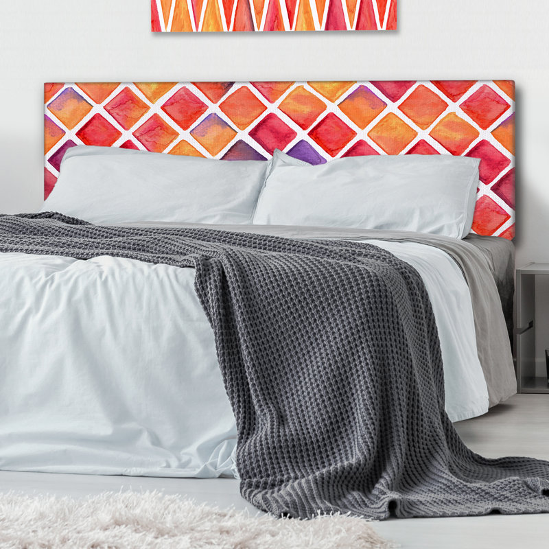 Donivin Upholstered Panel Headboard, Queen