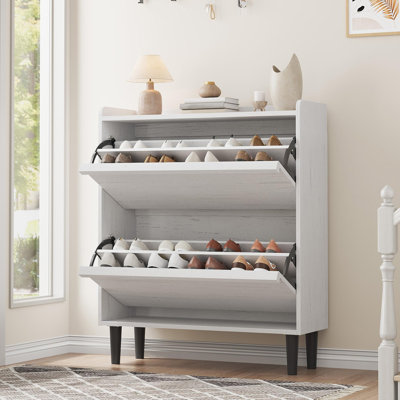 12 Pair Shoe Storage Cabinet