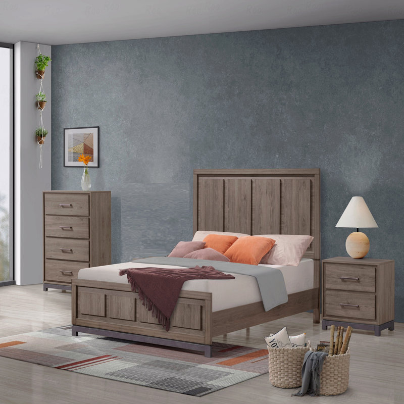 Commode de rangement contemporaine à 4 tiroirs 1Pc