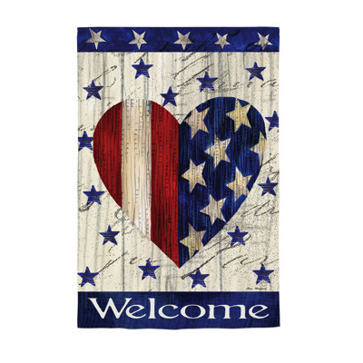 Drapeau de jardin en suède rayé Drumsough