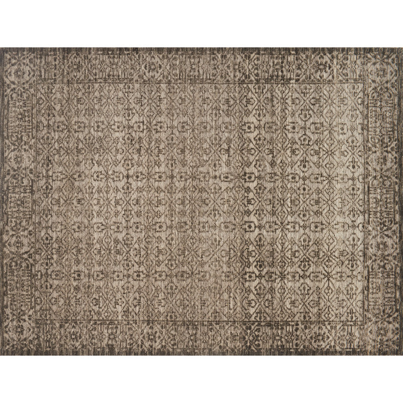 Pangle Wool Geometric Indoor Rug, Rectangle 5'6" x 8'6"
