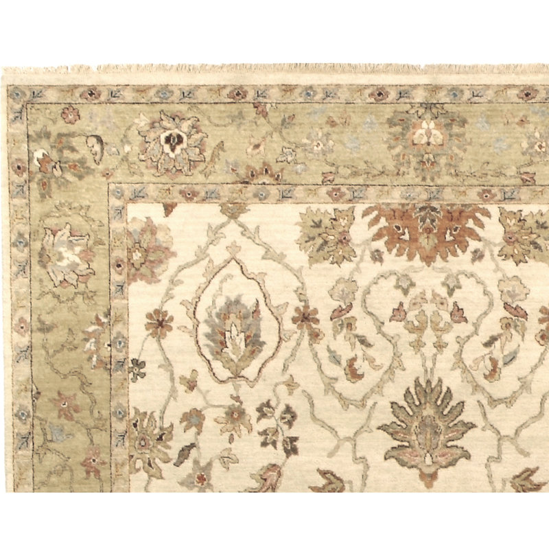 Handmade Wool Oriental Area Rug, Rectangle 10' x 14'