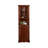 17.01"Retro Solid Wood Rectangular Corner Cabinet