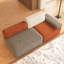 Canapé modulaire en tissu de coton Boneless
