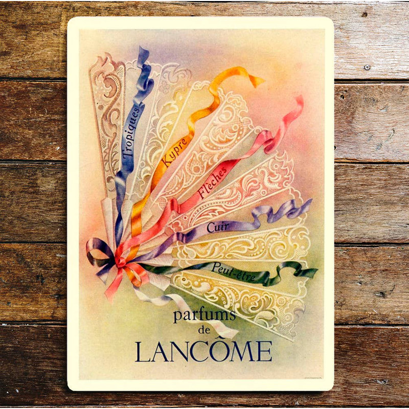 Handmade Abstract Wall Decor on Metal, 20cm H x 15cm W