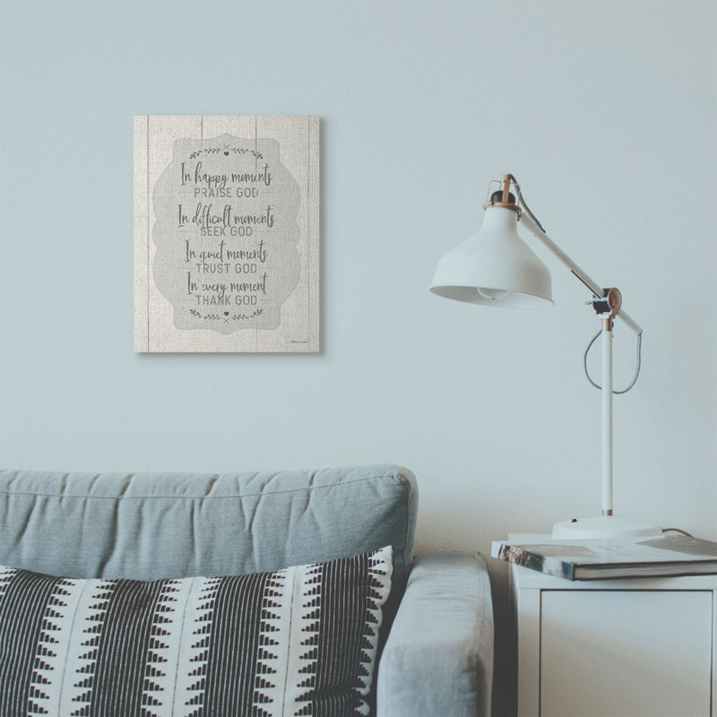 Impression sur toile, «Happy Happy Moments», Toile tendue, H 20 po x l 16 po x P 1,5 po
