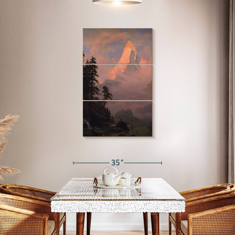 Alvord Sunrise On The Matterhorn, 45" H x 28" W
