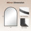 Miroir mural arqué en aluminium-1654858382-1654944780