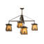 Rustic Lodge 4 - Light Chandelier
