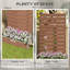 Lit de jardin surélevé avec treillis pour plantes grimpantes Outsunny-745443969