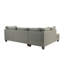 Canapé modulaire 3 pièces en gris