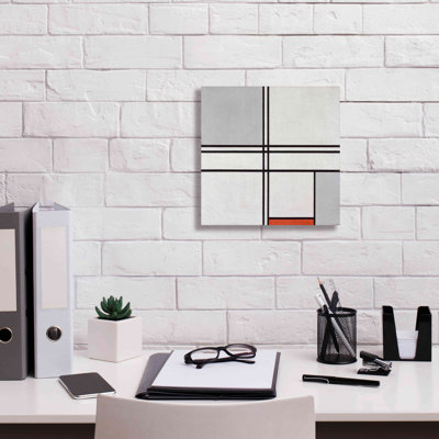Eolande " Composition No. 1 Gray And Red, 1935 " by Piet Mondrian