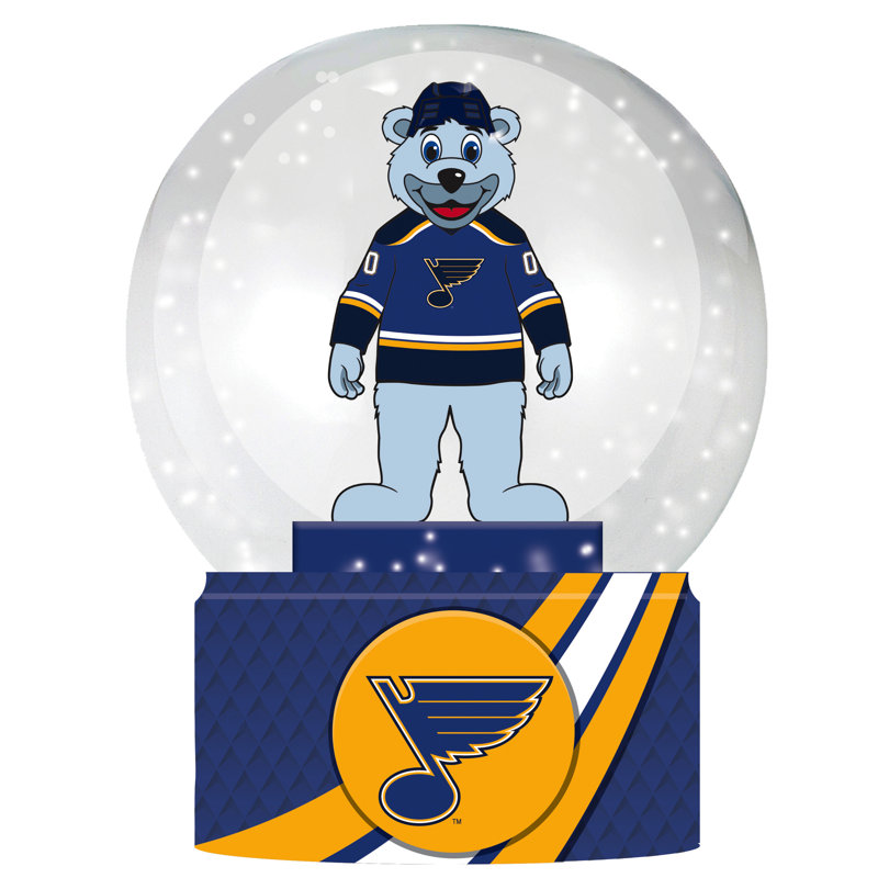 Sports Licensed 5" Mascot Water Snow Globe, St Louis Blues