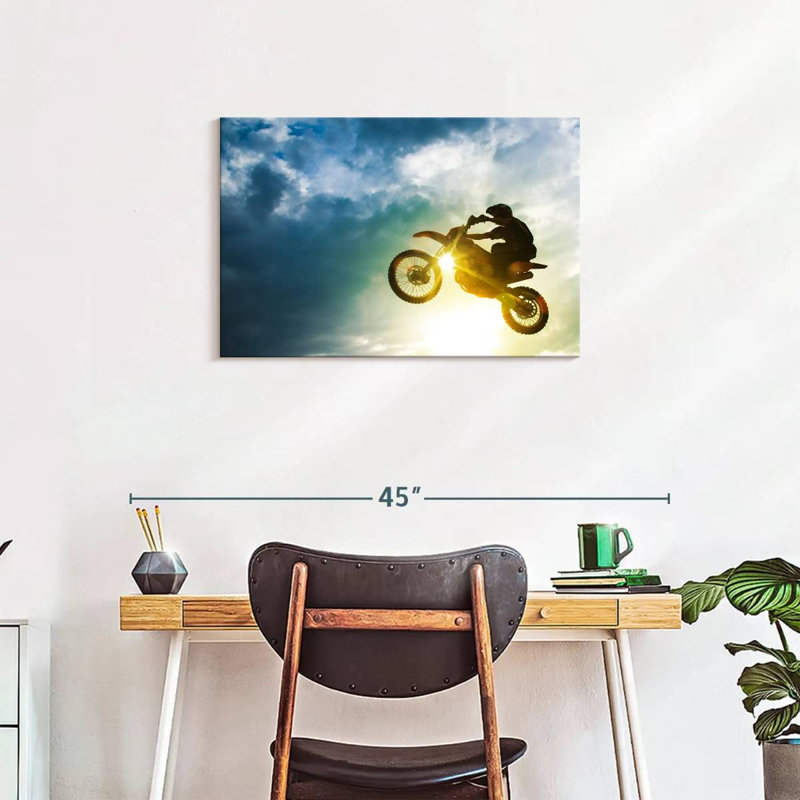 Sireci Dirt Bike Jump, 20" H x 30" W