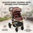 Compact Travel Stroller with Reversible Seat, Lightweight Fold for 0-36 Months,Brown-125304459