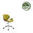 Bradford Faux Leather Office Chair with Chrome Base-661721641