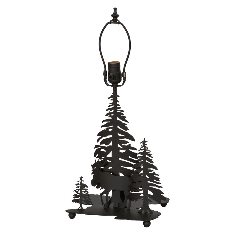 Rustic Lodge Table Lamp
