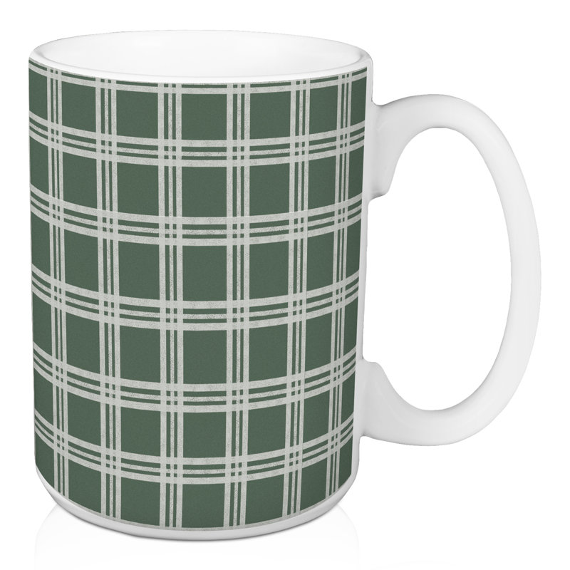 Tasse écossaise verte