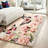 Beautiful Butterfly Floral Rug, Artistic Home Decor Accent, Soft and Comfortable, Non-Slip Washable for Living Room, Bedroom, Hallway, Entryway-1791485875
