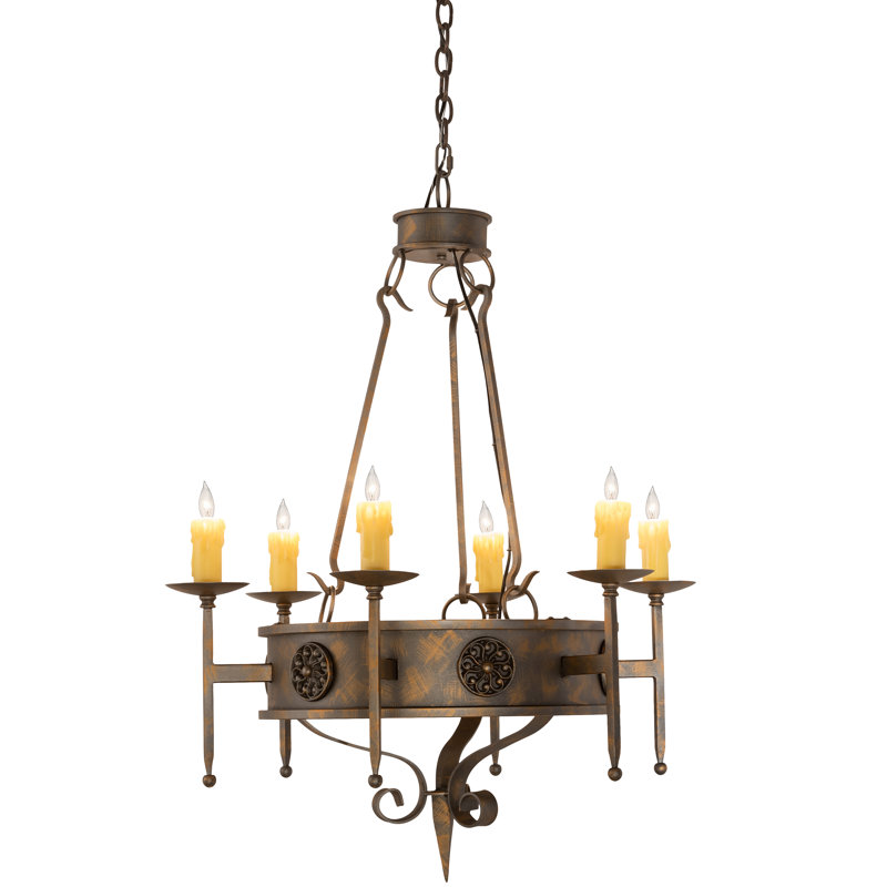 Pedican 6 - Light Chandelier